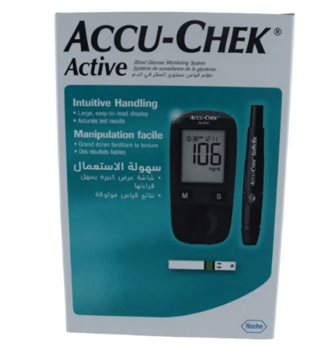 جهاز قياس السكر أكواتشيك أكتيف (Accu-Chek Active)