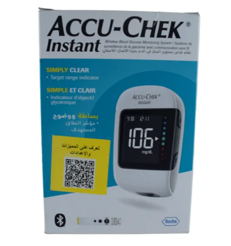 جهاز قياس السكر أكواتشيك إنستانت (Accu-Chek Instant)